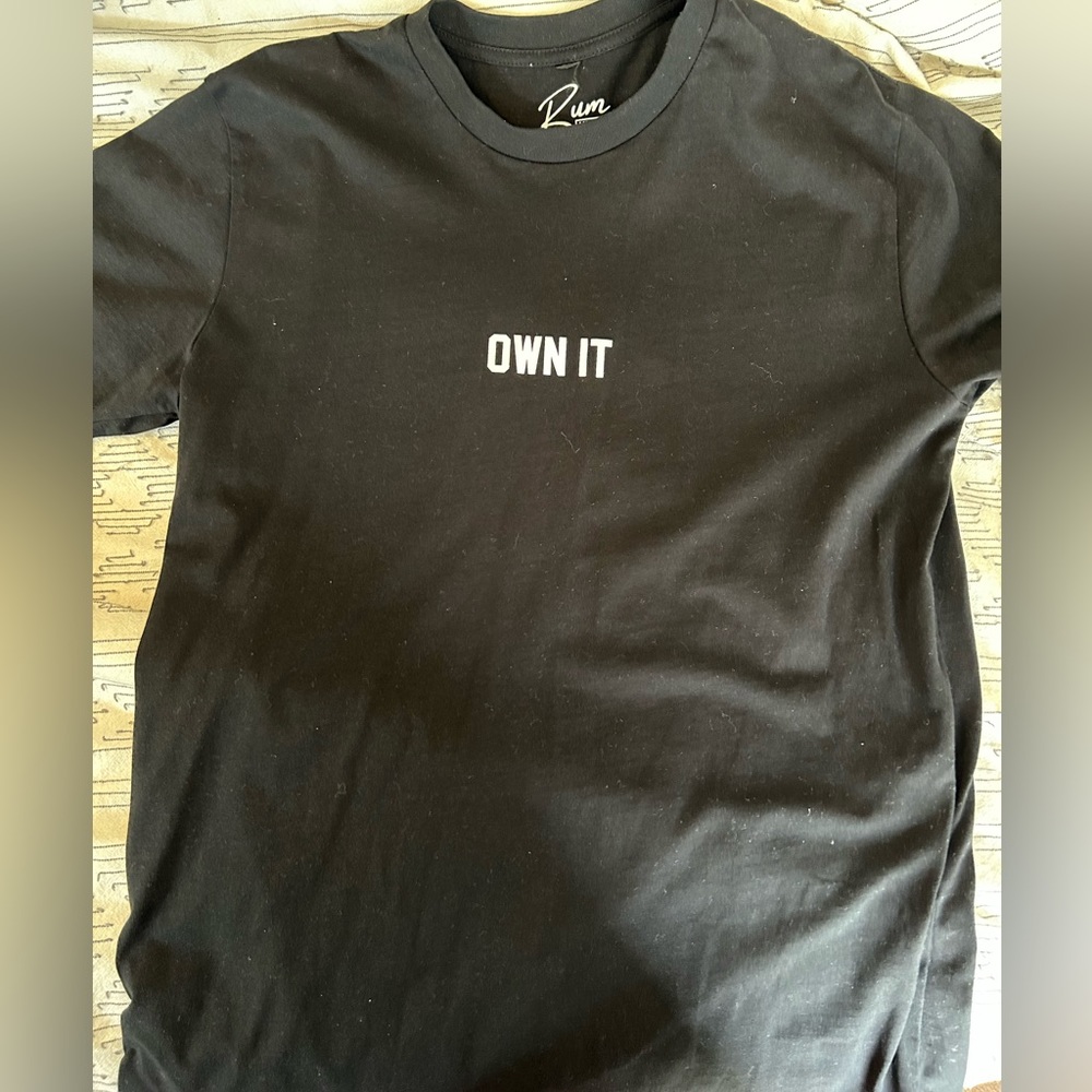 CBum “Own It” T-shirt -Size Medium
